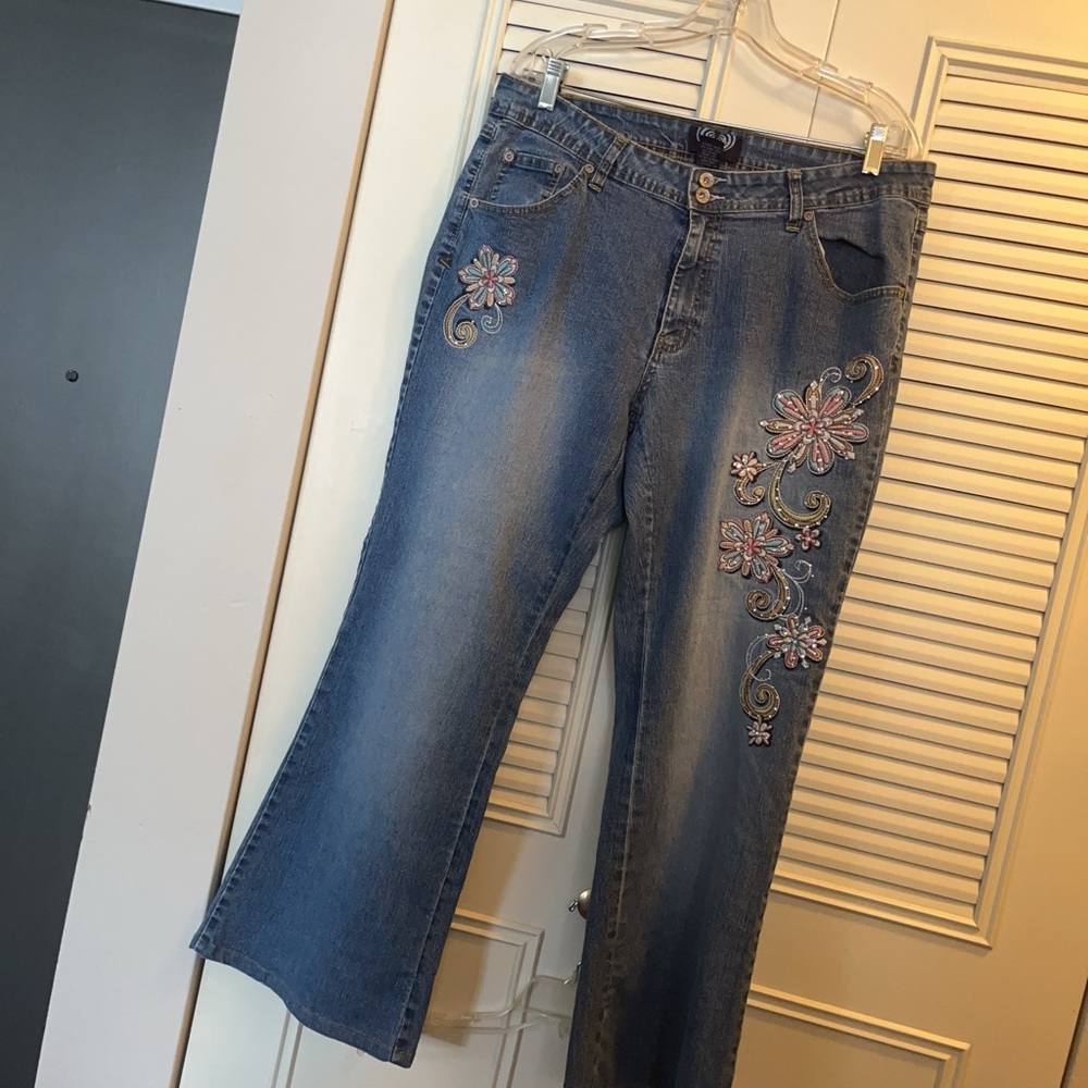 Angels Authentic Vintage Womens Plus Size Jeanes 18W